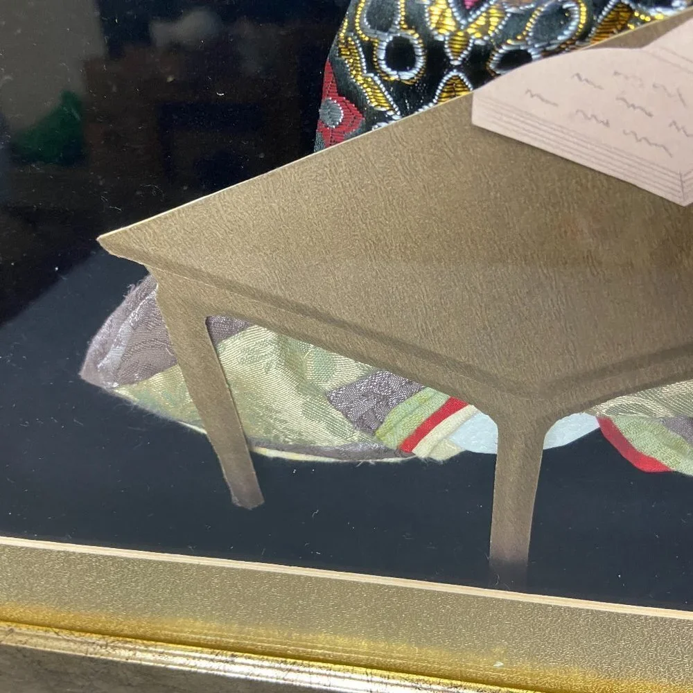 3D Geisha Shadow Box 17